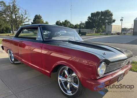 1965 Chevrolet Nova из США, поврежденный, VIN 115375N127163